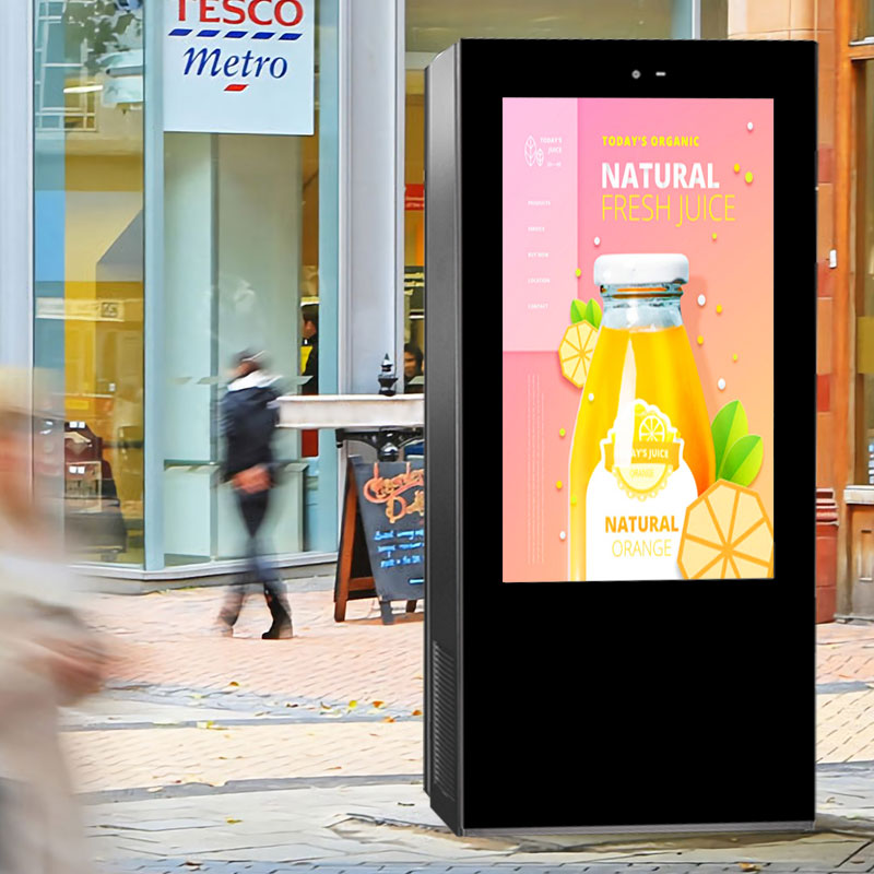 Outdoor Digital Signage display with ip 65 design displays price screen