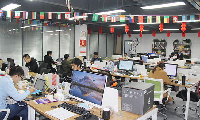 Asianda working office