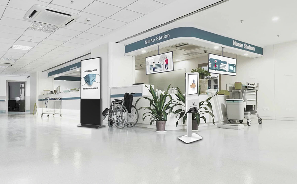 Digital Signage for Hospitals Solutions and Development Trends - Asianda